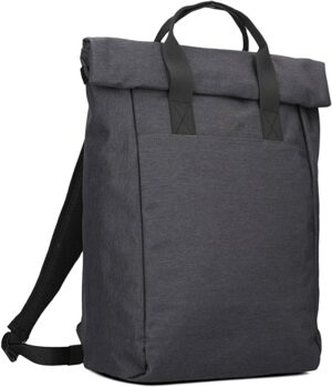 Zwei CITYRUCKSACK dunkelgrau Polyester