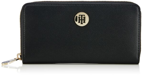 Tommy Hilfiger Th Timeless Large Za Wallet Schwarz