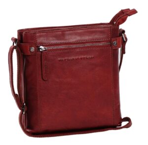 The Chesterfield Brand HANDTASCHE rot Fett-/Naturleder