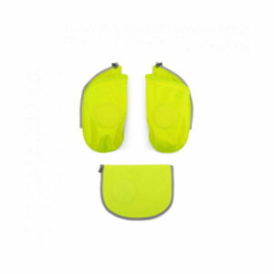 Ergobag Seitentaschen Zip-Set mit Reflektorstreifen Gelb 3tlg.