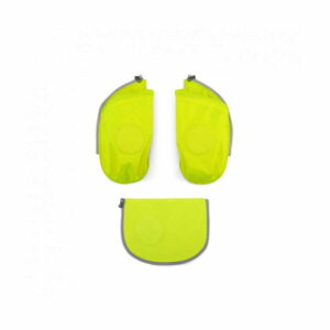 Ergobag Seitentaschen Zip-Set mit Reflektorstreifen Gelb 3tlg.