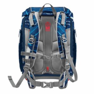 Step by Step Schulrucksack 2in1 Plus Set 6tlg. Soccer Lars Blau