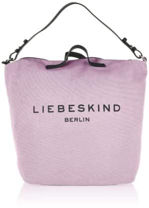 Liebeskind Berlin Beutel lila Stoff mit Leder