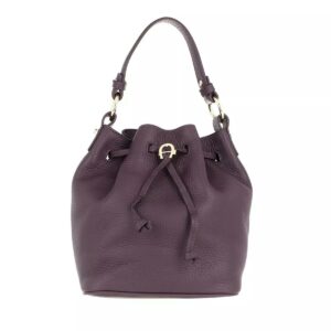 Aigner Bucket Bag bordeaux