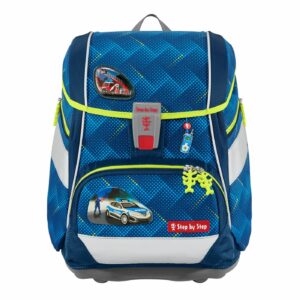 Step by Step Schulrucksack 2in1 Plus Set 6tlg. Hero Tom Blau