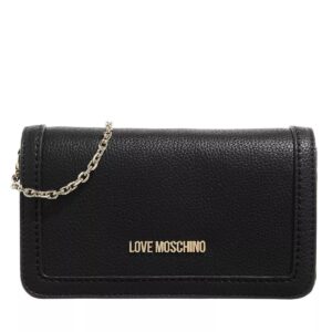 Moschino Love Wallet Portafogli Pu Nero Schwarz