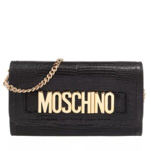 Moschino Wallet On A Chain Schwarz