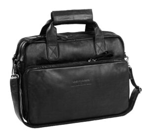 The Chesterfield Brand Laoptop Fahrradtasche Geneva Schwarz