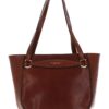 The Bridge Cityshopper braun Glatte Rindleder
