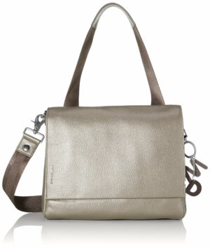 Mandarina Duck Schultertasche Mellow Lux moondust Metall