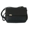 FLANIGAN ÜB-HANDTASCHE schwarz glatte Rindleder