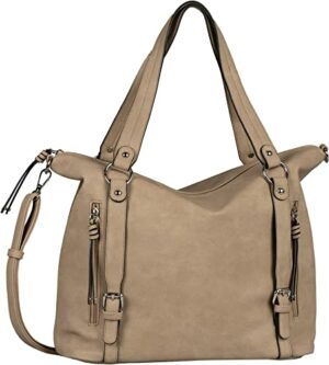 Tom Tailor CITYSHOPPER taupe PU