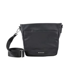 Bogner ÜB-HANDTASCHE schwarz Nylon mit Leder