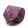 BGENTS Lila Mogador-Krawatte mit Paisley-Muster