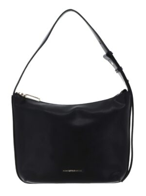 Mandarina Duck RV-Handtasche schwarz glatte Rindleder