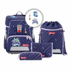 Step by Step Schulrucksack Space Set 5tlg. Pegasus Emily Lila