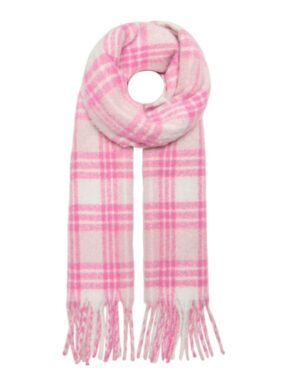 Only ONLLIMA LIFE CHECK FRILL SCARF CC