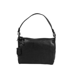 Horsten Lederwaren RV-HANDTASCHE schwarz Soft-Rindleder