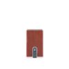 Piquadro Kreditkartenetui cognac Diverse Materialien