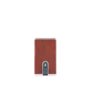 Piquadro Kreditkartenetui cognac Diverse Materialien