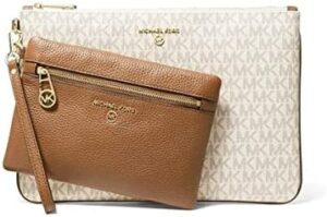 Michael Kors Slater großes 2-in-1 Vaniella Acorn Beige