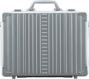 Aleon Cases Aktenkoffer silber Metall