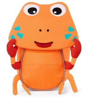 Affenzahn Kindergartenrucksack Kleiner Freund Krabbe Orange