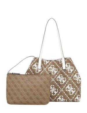 GUESS Tote hell-braun
