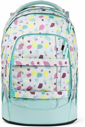 Satch Schulrucksack Pack Dreamy Mosaic Mintgrün