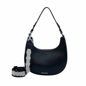 Strellson HOBO BAG schwarz GENARBTE RINDLEDER