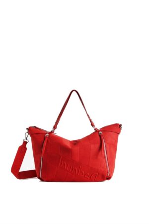 Desigual Shopper Ola Ola Libia Rot