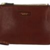 The Bridge RV-HANDTASCHE braun glatte Rindleder