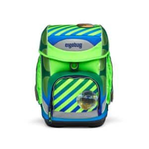 Ergobag Schulrucksack Cubo Set 5tlg. TruckBär Neo Edition Grün