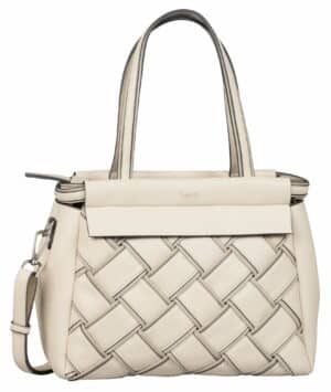 Gabor Melody Zip Shopper M Cream-White Creme