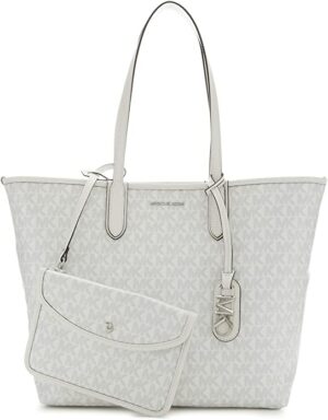 Michael Kors CITYSHOPPER weiss-weiss Stoff mit Synthetik