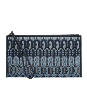 Furla Clutch blau