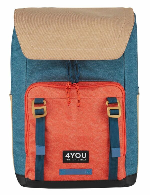 4YOU Schulrucksack Adventure Rot