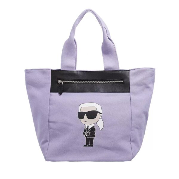 LAGERFELD Shopper lila
