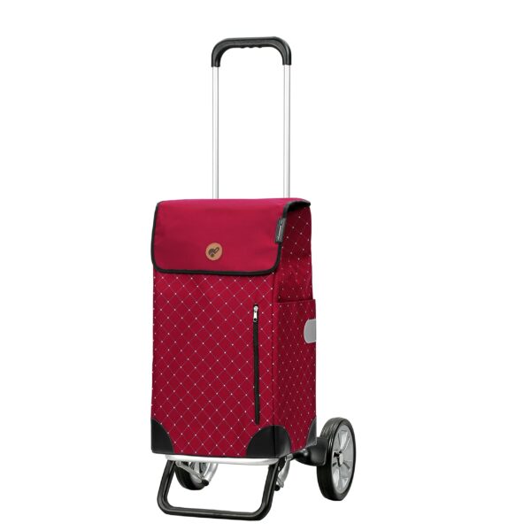 Andersen Marktroller Alu Star Sofia 43 Liter Rot