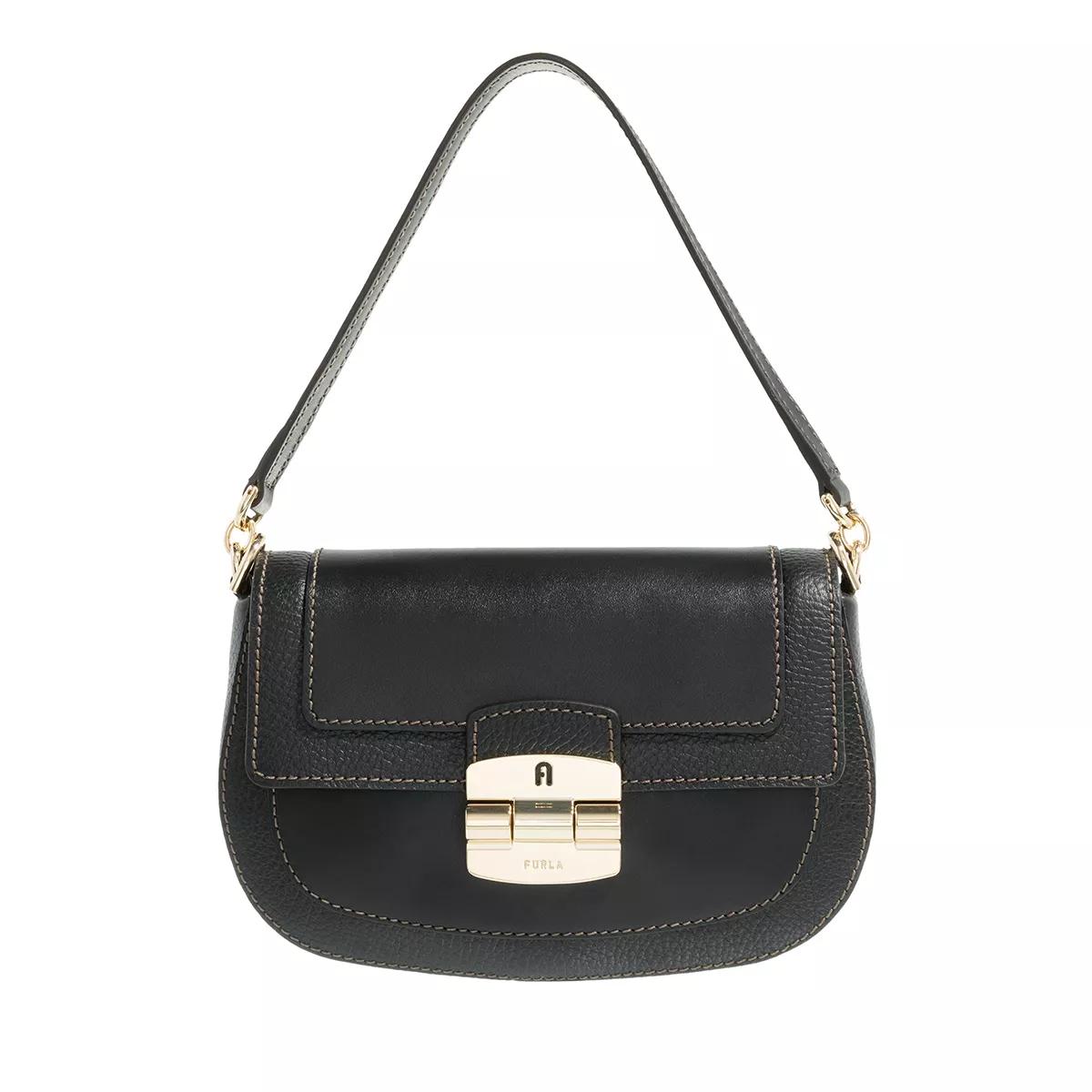 Furla Saddle Bag schwarz