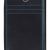 Piquadro Phonebag schwarz Glatte Rindleder