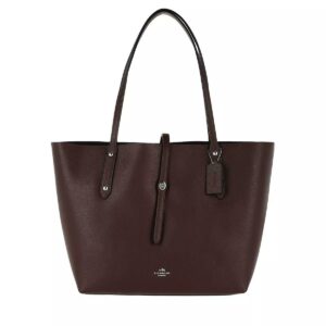 Coach Tote dunkel-rot