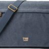 TROOP BUSINESSUMHÄNGER blau Stoff mit Leder