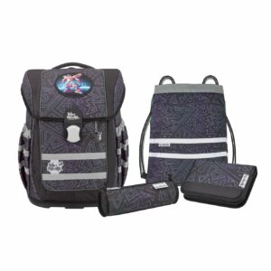 McNeill Schulrucksack Ergo Complete Set 5tlg. Tron Anthrazit