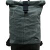 LEONCA Rollrucksack Zeltleinen Oliv dunkel L