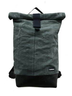 LEONCA Rollrucksack Zeltleinen Oliv dunkel L