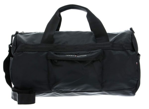 Tommy Hilfiger Reisetasche mit Reißvers schwarz Diverse Materialien