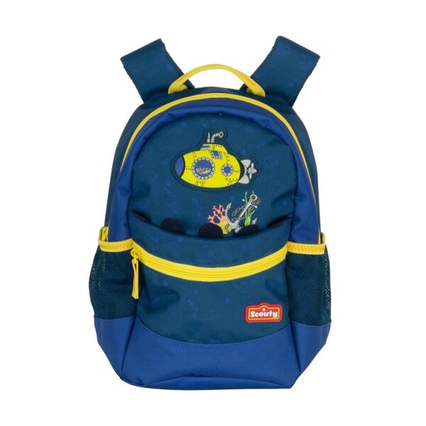Scouty Kindergartenrucksack Rocky U-Boot Blau