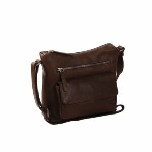 The Chesterfield Brand RV-HANDTASCHE braun Fett-/Naturleder