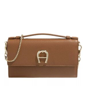 Aigner Wallet On A Chain Demi Brown Braun